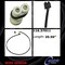 Centric Parts Brake Pad Sensor Wires, 116.37011 116.37011 - alternate 1